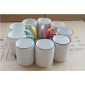 11oz rim and hanld color /colour sublimation coating mug wholesale SMT factory